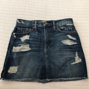 Frame denim skirt